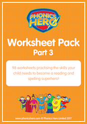 buy phonics worksheets - part 3